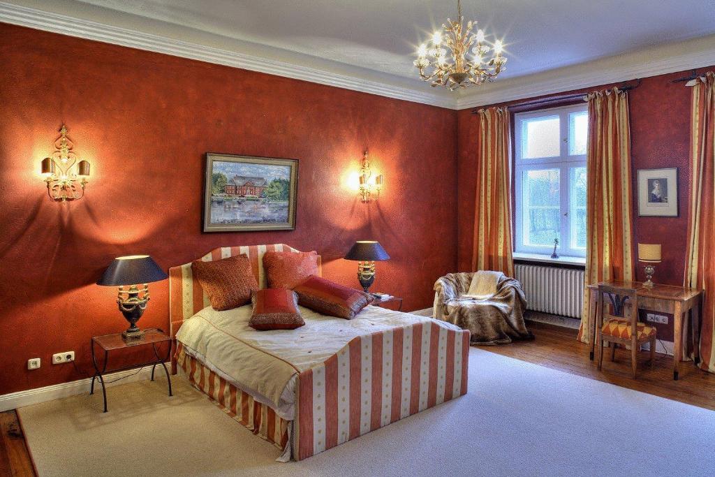 Herrenhaus Borghorst Osdorf Szoba fotó